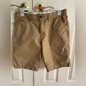 Mens Old Navy Tan‎ Shorts Slim Fit Size 30 100% Cotton
